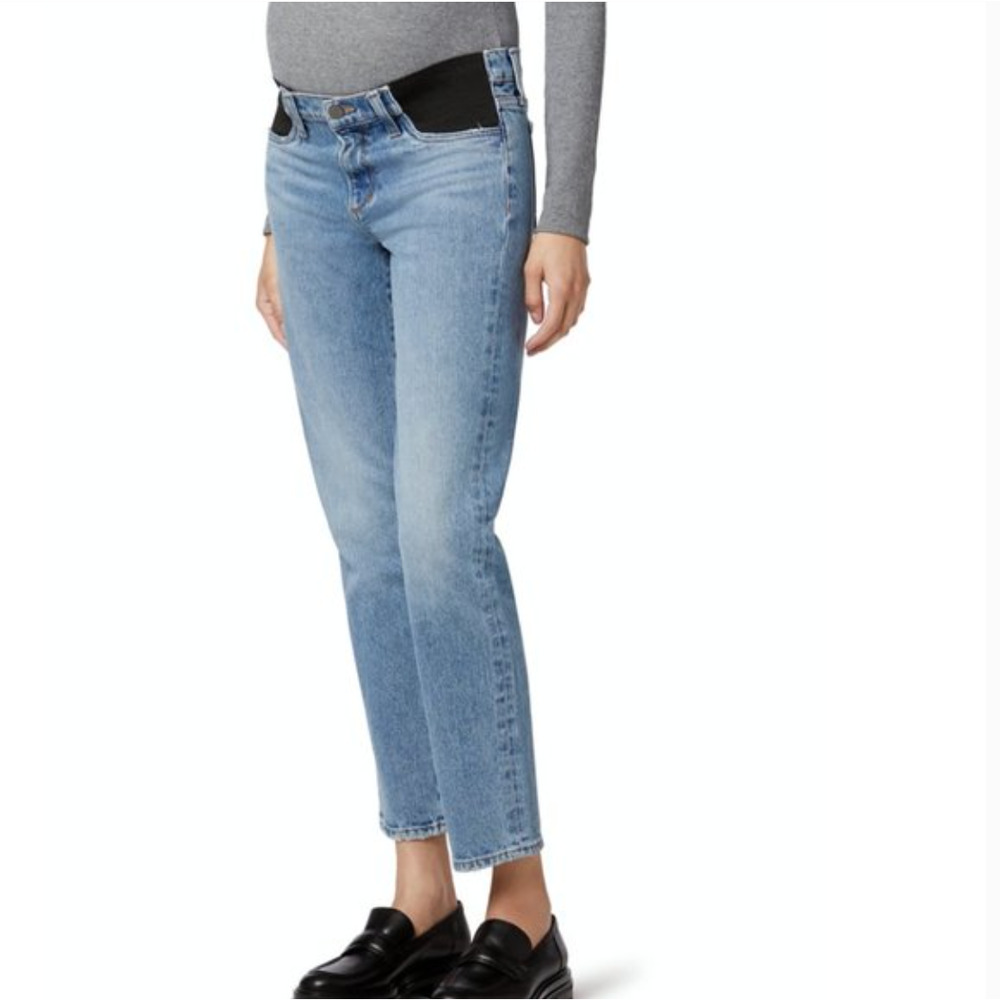 NWT $198 Joe's Jeans The Lara Maternity Mid Rise Cigarette Ankle Jeans